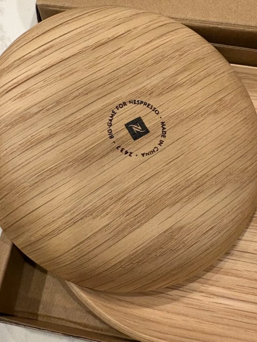 NEW Nespresso Barista Tray Set (1 Tray and 2 Coasters)